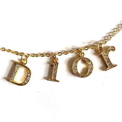 full name dior necklace